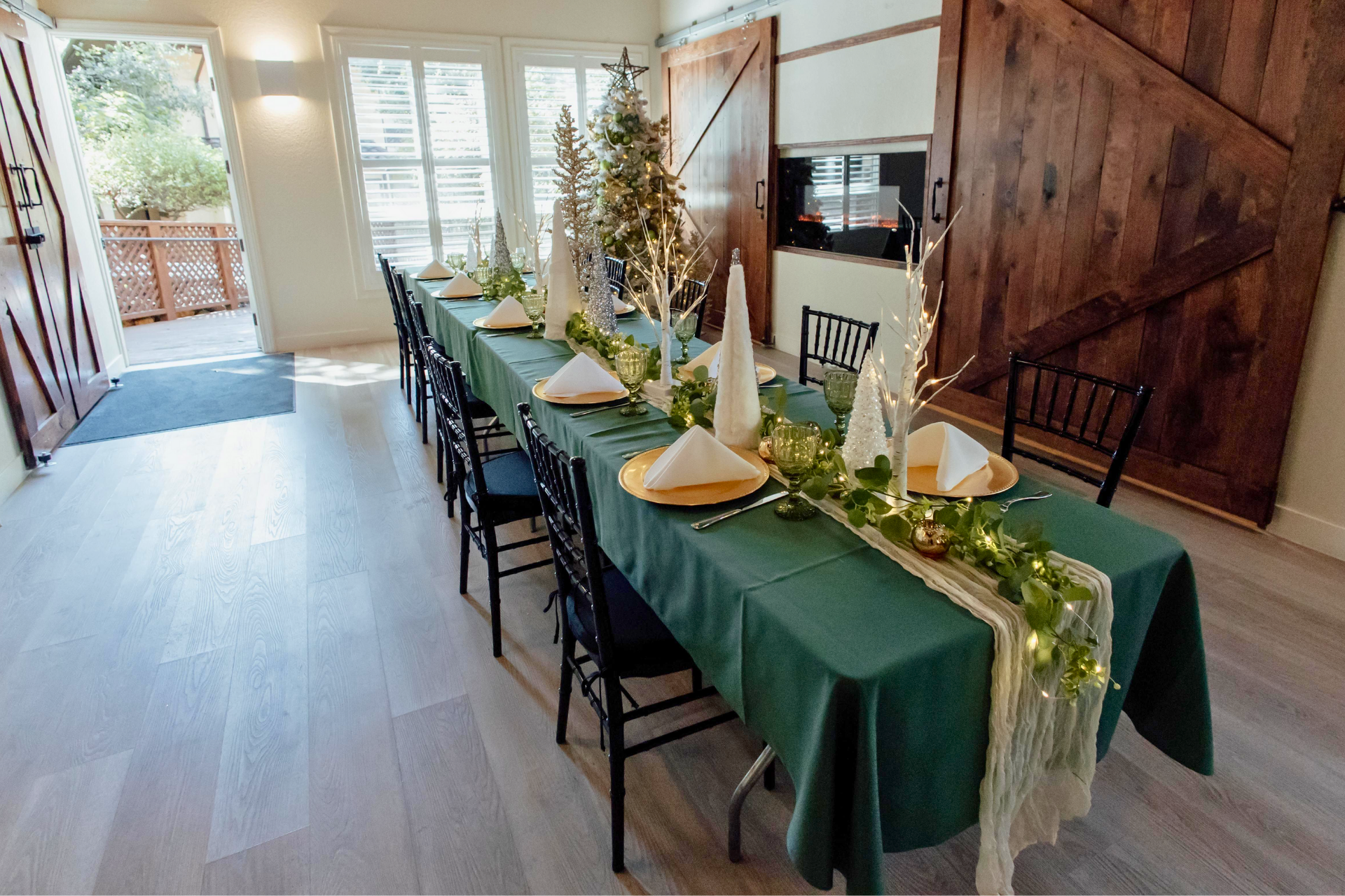 Christmas party venue SLO. Holiday party venue Central Coast.