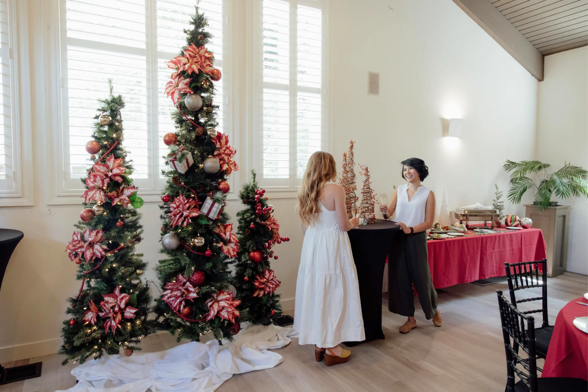 Christmas party venue SLO. Holiday party venue Central Coast.