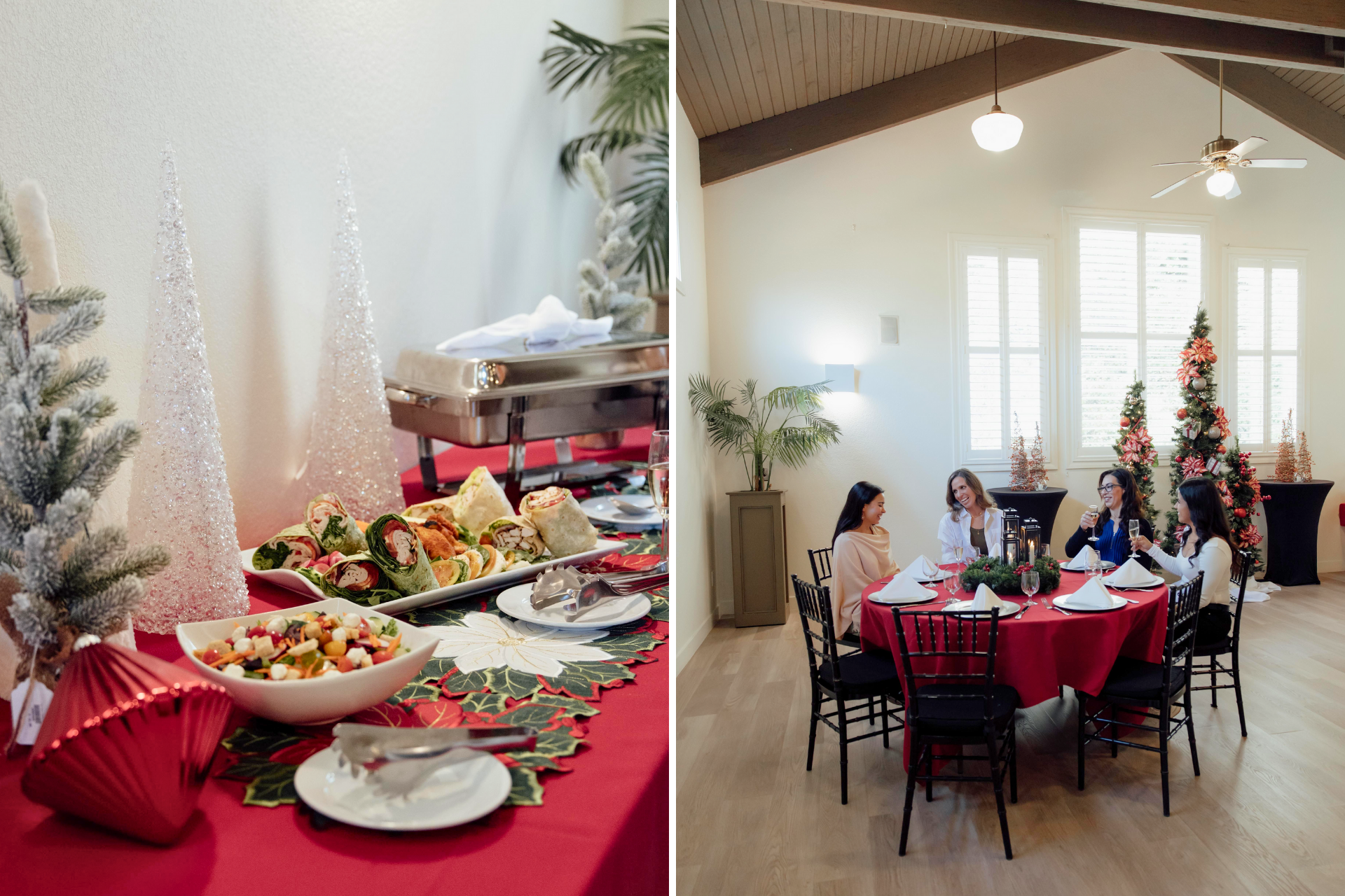 Christmas party venue SLO. Holiday party venue Central Coast.