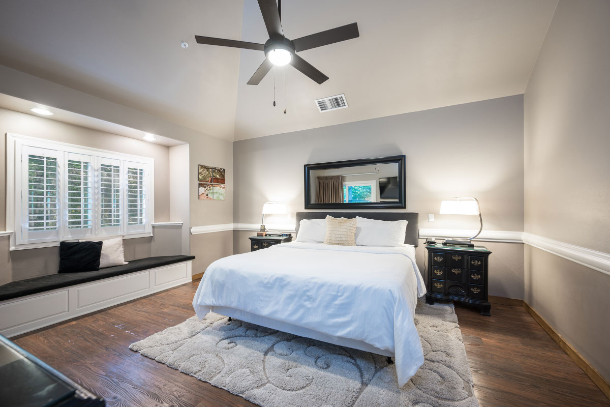 West Meadow King Suite Bedroom