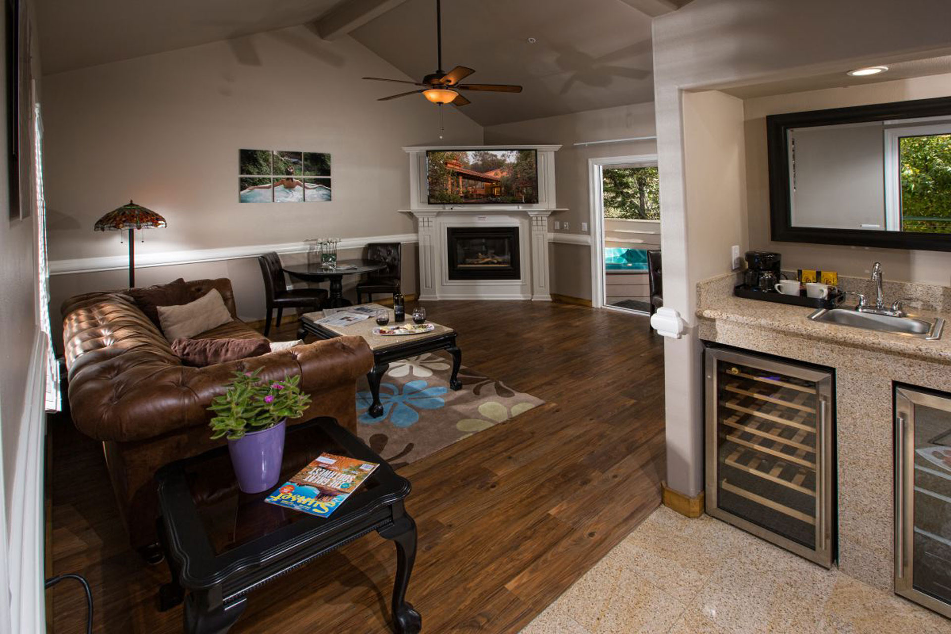 West Meadow King Suite Living Room