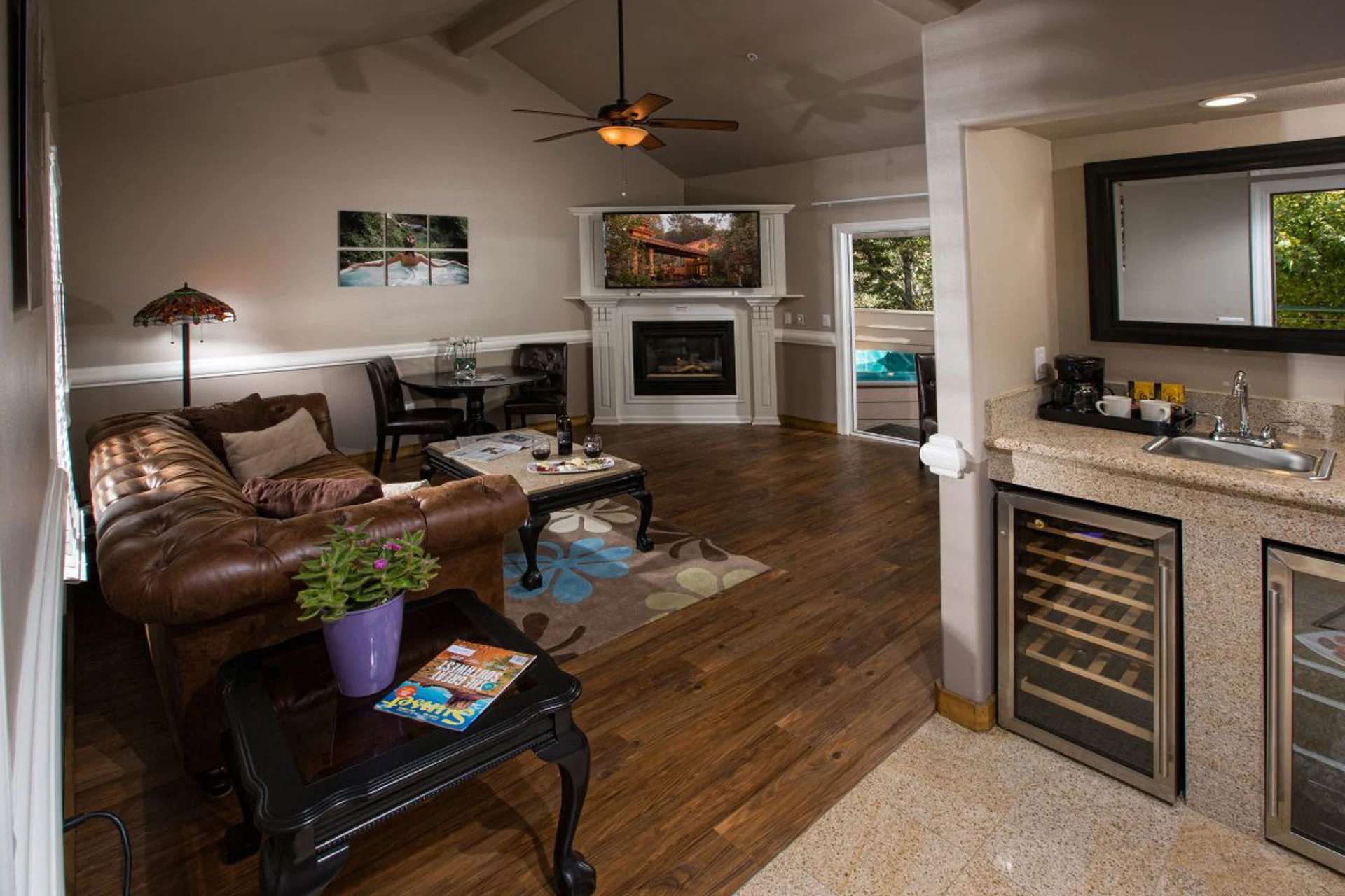 West Meadow King Suite Living Room