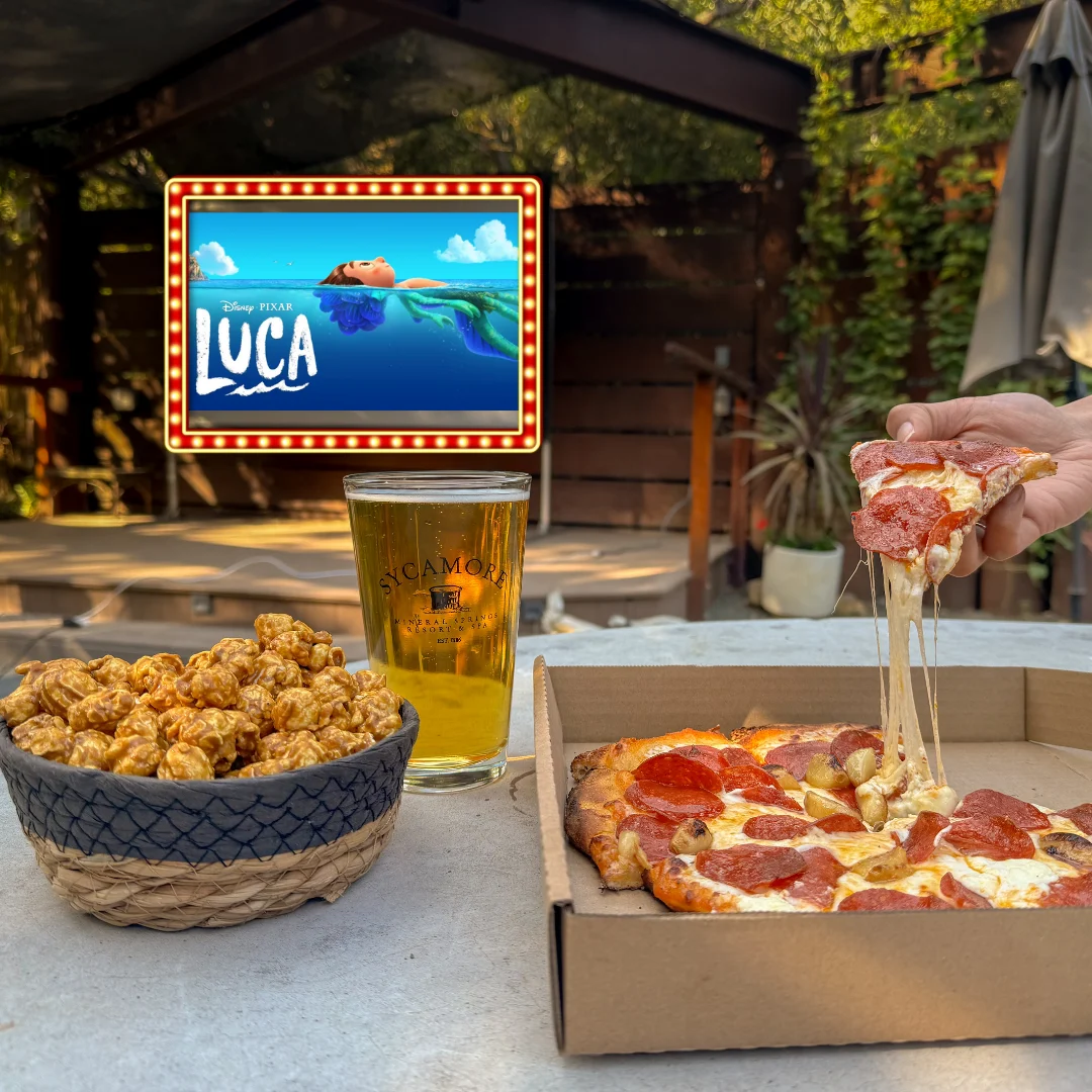 Free Movie Night in The Secret Garden: Luca
